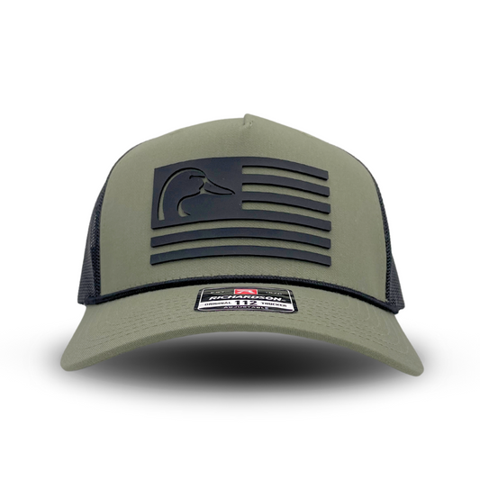 Duck Spangled Banner Trucker